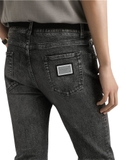 Dolce & Gabbana logo-plaque jeans