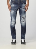 Dsquared2 Logo Tag Distressed Jeans
