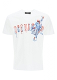 Dsquared2 T-SHIRT Tiger White