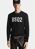 DSQUARED2 Men's sweater with Intarsia logo
