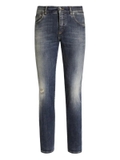 Dolce & Gabbana faded-effect denim jeans
