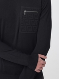 FENDI FF-pattern cotton sweater