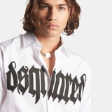 Dsquared2 logo-print cotton shirt