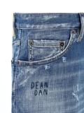 Dsquared2 distressed denim shorts