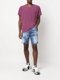 Dsquared2 distressed denim shorts
