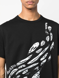 Alexander McQueen skeleton-print short-sleeved T-shirt