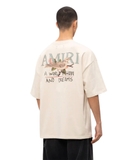 AMIRI Beige T-shirt A World Of Hope And Dreams