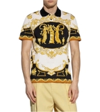 Versace pattern polo shirt