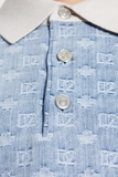 Dsquared2 Blue Polo with monogram