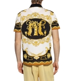 Versace pattern polo shirt