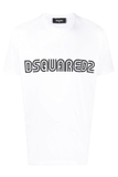 DSQUARED2 D2 Branding Outline T-Shirt