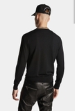 DSQUARED2 Men's sweater with Intarsia logo