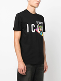 Dsquared2 Icon graphic-print T-shirt - Black