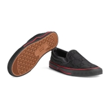 GUCCI BLACK RECYCLED FABRIC SLIP-ON GGM1733