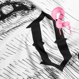 PORTRAIT GRAPHIC PRINT T-SHIRT IN WHITE