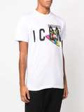 Dsquared2 Icon graphic-print T-shirt - white