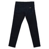 Dolce & Gabbana Dark Blue Denim Stretch Fit Comfort Jeans