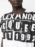 Alexander McQueen logo-print cotton T-shirt