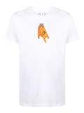 OFF-WHITE  Pascal Skeleton cotton T-shirt