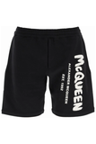 Alexander mcqueen mcqueen graffiti shorts