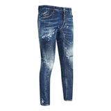 Dsquared2 Tidy Biker Jean Destroyed Signature Pocket Jeans  - SALE 30 %