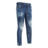 Dsquared2 Tidy Biker Jean Destroyed Signature Pocket Jeans  - SALE 30 %