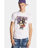 Dsquared2 graphic-print cotton T-shirt