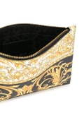 VERSACE baroque print clutch bag