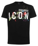 Dsquared2 Icon Splatter Cool T-Shirt