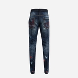 DSQUARED2 NAVY BLUE ‘COOL GUY’ JEANS