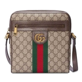 GG-jacquard coated-canvas cross-body bag