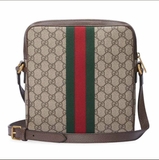 GG-jacquard coated-canvas cross-body bag