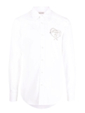 Men's Crystal-Embellished Logo Shirt