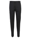 Alexander McQueen 624301 QRU82 WOOL Trousers - Black