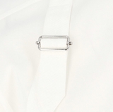 Alexander McQueen White Harness Short Sleeve Shirt