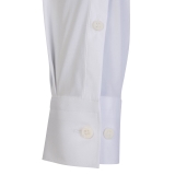 Neil Barrett White Tuxedo Grosgrain Collar Detail Shirt