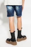 DSQUARED2 DSQUARED2 NAVY BLUE ‘MARINE’ DENIM SHORTS
