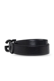 DOLCE & GABBANA DOLCE & GABBANA BLACK BELT WITH LOGO