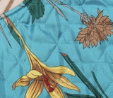 Gucci Silk Quilted Flower Jacket