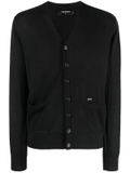 Dsquared Wool carigan with pockets