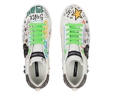 Dolce & Gabbana graffiti-print low-top sneakers