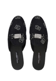 Dolce & Gabbana logo-jacquard slippers