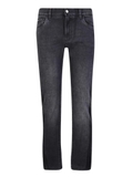 Dolce & Gabbana logo-plaque slim-cut jeans