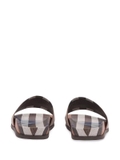 Burberry check-print slides