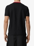 Burberry contrast-collar piqué polo shirt