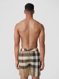 Check Drawcord Swim Shorts