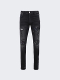 AMIRI Paint Splatter MX1 Jeans Aged Black