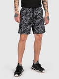 VERSACE JEANS COUTURE Black printed shorts