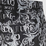 VERSACE JEANS COUTURE Black printed shorts