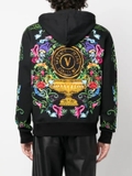 Versace Jeans Couture baroque-print cotton hoodie